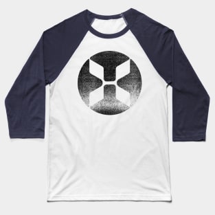 Intersection - Black Baseball T-Shirt